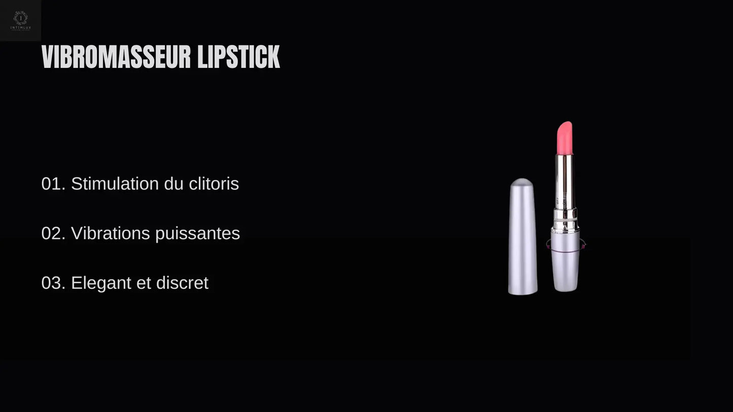 Vibromasseur Lipstick IntimLux