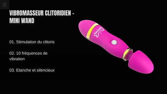 Vibromasseur clitoridien - Mini Wand IntimLux